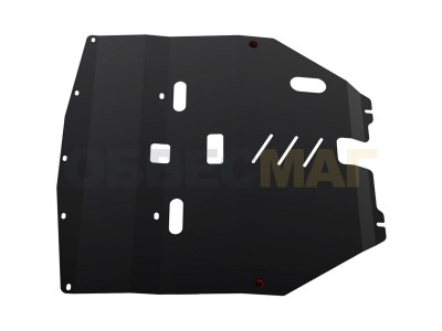 Защита картера Автоброня для 3,5 сталь 2 мм на Nissan Teana 1 № 111.04133.1