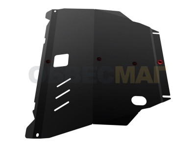 Защита картера Автоброня сталь 2 мм на Nissan X-Trail T30 № 111.04138.1
