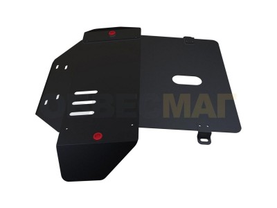 Защита картера и КПП Автоброня сталь 2 мм на Opel Vectra A/Astra F/Calibra № 111.04213.1