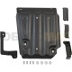 Защита топливного бака Автоброня для 1,6/2,0/1,5DCI сталь 2 мм на 4х4 для Nissan Terrano/Renault Duster/Kaptur 2011-2021