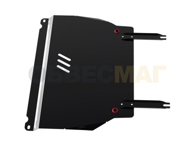 Защита картера и КПП Автоброня для 1,5 сталь 2 мм на Great Wall Florid/Coolbear № 111.05730.1