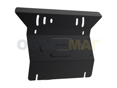 Защита радиатора Автоброня для 2,5D-4D/3,0TD сталь 2 мм на Toyota Hilux № 111.05744.1