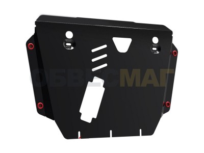 Защита картера и КПП Автоброня для 1,3 сталь 2 мм на Toyota Auris/Corolla № 111.05774.1