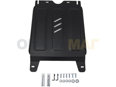 Защита КПП Автоброня для 2,4D/2,7/2,8D сталь 2 мм на Toyota Fortuner/Hilux № 111.09503.1