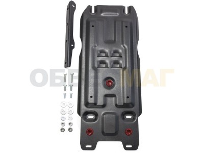 Защита КПП Автоброня для 4,5D/4,6/4,7/5,7 сталь 2 мм на Toyota Land Cruiser 200/Lexus LX-570/450d № 111.09507.1