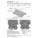 Защиты картера АвтоБроня для 2.5; 3.5 сталь 2 мм для Toyota/Lexus/Lifan 2006-2020