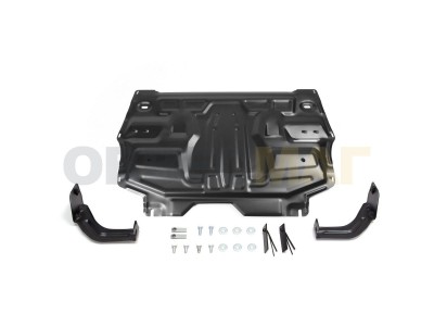 Защита картера и КПП Rival сталь 2 мм для Skoda/Volkswagen/Seat № 111.5842.1