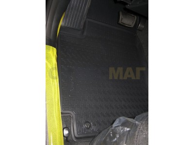 Коврики салона Rival полиуретан 5 штук на седан и хетчбек для Kia Rio 2011-2017