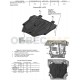 Защита картера и КПП АБС-Дизайн композит 6 мм для Mitsubishi Outlander/ASX/Lancer/Peugeot 4008 2006-2021