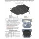 Защита картера и КПП АБС-Дизайн композит 6 мм для Mitsubishi Outlander 2012-2021
