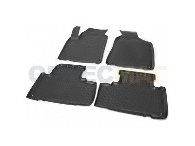 Коврики салона Rival полиуретан 4 штуки для SsangYong Actyon № 15301001