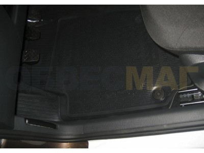 Коврики салона Rival полиуретан 5 штук для Volkswagen Polo Sedan 2009-2020
