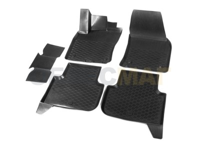Коврики салона Rival полиуретан 5 штук для Volkswagen Tiguan № 15805006