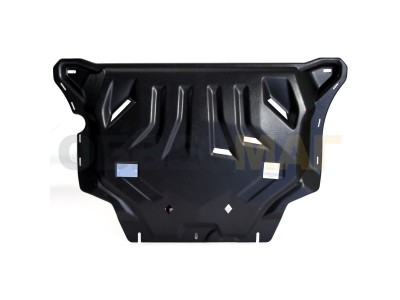 Защита картера и КПП АБС-Дизайн композит 8 мм Audi 3/Volkswagen Golf 7/Seat Leon/Skoda Octavia A7 № 21.03k
