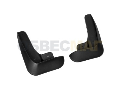 Брызговики Rival передние 2 штуки для Skoda Rapid № 25102001