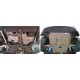 Защита картера и КПП Rival для 1,6/1,6T/2,0/2,0T алюминий 4 мм для Infiniti Q30/QX30/Mercedes-Benz A-class/B-class/CLA- 2012-2021