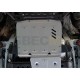 Защита РК Rival для 3,0/3,2D/3,8 алюминий 4 мм для Mitsubishi Pajero 4 2006-2021