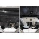 Защита топливных трубок Rival для 1,6/2,0 алюминий 4 мм для Nissan Terrano/Renault Duster/Kaptur 2011-2021