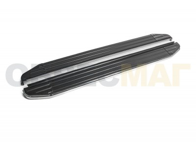 Пороги алюминиевые Rival Premium для Suzuki Vitara № A160ALP.5503.1