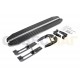 Пороги алюминиевые Rival Premium для Hyundai Santa Fe 2006-2012
