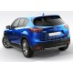 Пороги алюминиевые Rival Premium для Mazda CX-5 2011-2017