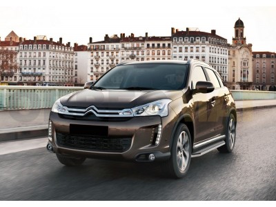 Пороги алюминиевые Rival Premium для Mitsubishi ASX/Outlander/Peugeot 4007/4008/Citroen C № A173ALP.4005.1