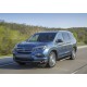 Пороги алюминиевые Rival Premium для Honda Pilot 2016-2021