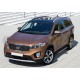Пороги алюминиевые Rival Premium для Kia Sorento Prime 2015-2021