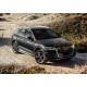 Пороги алюминиевые Rival Premium для Audi Q5 2016-2021