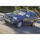 Пороги алюминиевые Rival Premium для Volvo XC90 2006-2014
