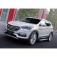 Пороги алюминиевые Rival BMW-Style для Hyundai Santa Fe/Santa Fe Premium 2012-2018