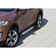 Пороги алюминиевые Rival BMW-Style для Kia Sorento Prime 2015-2021