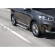 Пороги алюминиевые Rival BMW-Style для Kia Sorento Prime 2018-2021