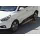 Пороги алюминиевые Rival Black New для Hyundai ix35/Kia Sportage 2010-2015