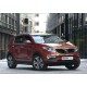 Пороги алюминиевые Rival Black New для Hyundai ix35/Kia Sportage 2010-2015