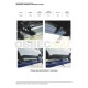 Пороги алюминиевые Rival Black New для Hyundai Creta 2016-2021