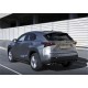 Пороги алюминиевые Rival Black New для Lexus NX-200/200t/300h 2014-2021