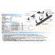 Пороги алюминиевые Rival Black New для Lexus NX-200/200t/300h 2014-2021