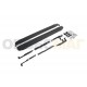 Пороги алюминиевые Rival Black New для Mazda CX-5 2011-2017