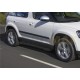 Пороги алюминиевые Rival Black New для Skoda Yeti 2009-2018