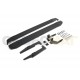 Пороги алюминиевые Rival Black New для Suzuki Vitara 2015-2021 F173ALB.5503.1