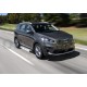 Пороги алюминиевые Rival Silver New для Kia Sorento Prime 2018-2021