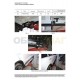 Пороги алюминиевые Rival Silver New для Kia Sorento Prime 2018-2021