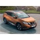 Пороги алюминиевые Rival Black New для Nissan Murano 2016-2021