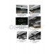 Пороги алюминиевые Rival Silver New для Volkswagen Amarok 2010-2016
