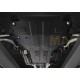 Комплект защиты Автоброня: картер, КПП, РК сталь 2 мм для Genesis G70/Kia Stinger 2018-2021