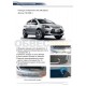 Накладка на задний бампер Rival для Lifan X-50 2015-2021