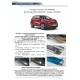 Накладки порогов Rival с надписью 4 шт для Kia Sportage 2016-2021