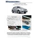 Накладки порогов Rival с надписью 4 штуки для Nissan Almera 2013-2018