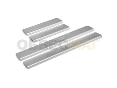 Накладки на пороги Rival 4 шт для Volkswagen Jetta № NP.5805.3